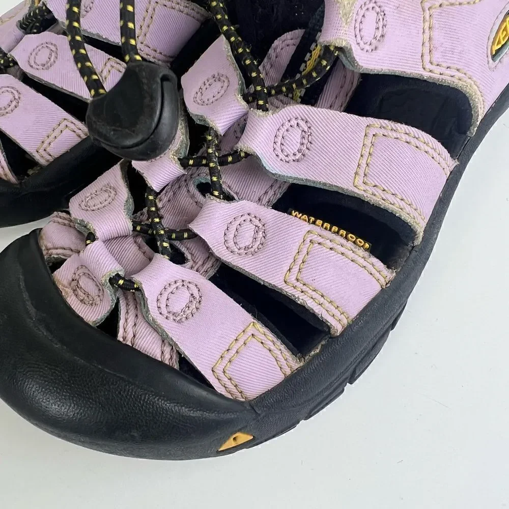 KEEN Newport H2 Girls Size 2 Waterproof Sports Sandals Purple Heart